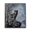 TIMBER WOLF TAPESTRY THROW