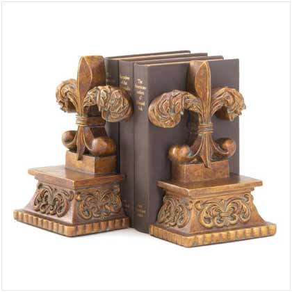 Fleur-de-lis Bookends